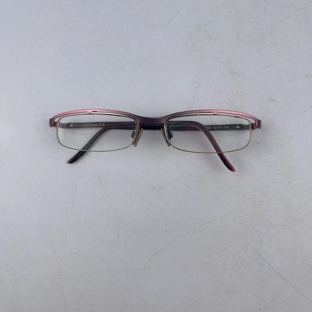 Just Cavalli JC 54 355 Women's Eyeglasses Frame‎ Brown Rectangular 52-17- 135mm
